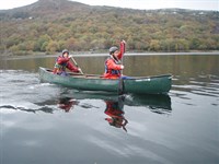 Lake canoeing